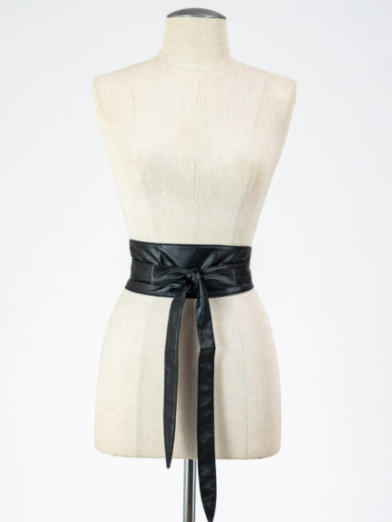 Black Vegan Belt - Imagen 3