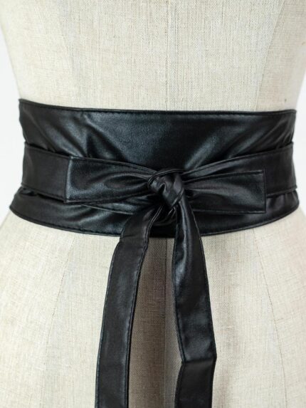 Black Vegan Belt