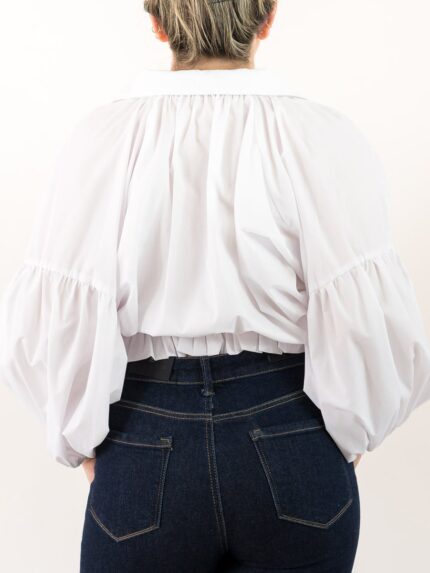 Camisa Clásica Crop - Imagen 3