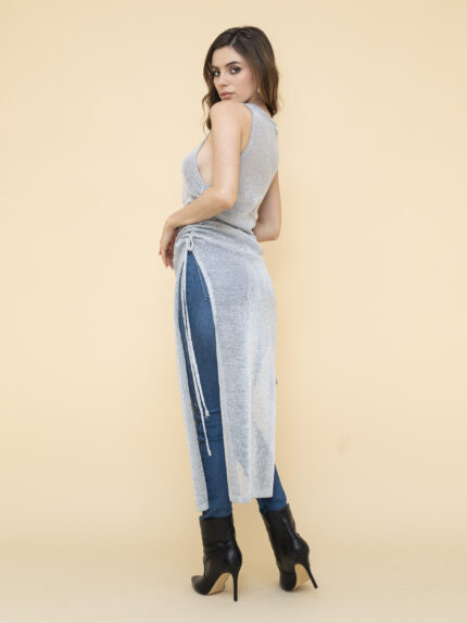 Silver Long Top - Imagen 2