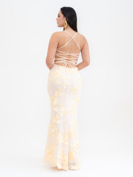 Butter Yellow Dress - Imagen 2