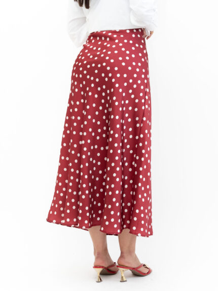Polka Dots Red Skirt - Imagen 2