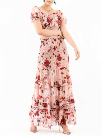 Conjunto Cherry flowers