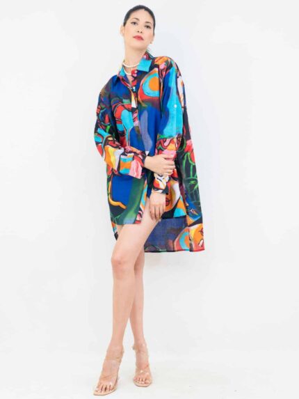 Blue Faces Shirt - Imagen 2