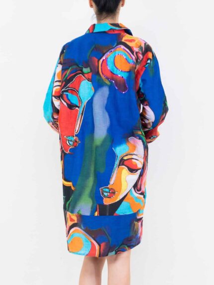 Blue Faces Shirt - Imagen 4