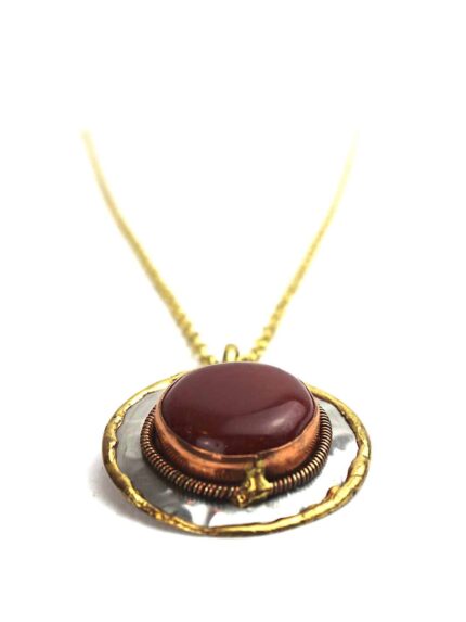 Red Onyx Necklace - Imagen 3