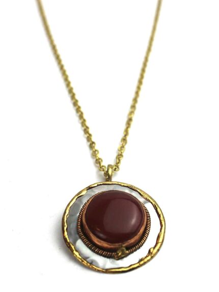 Red Onyx Necklace - Imagen 2