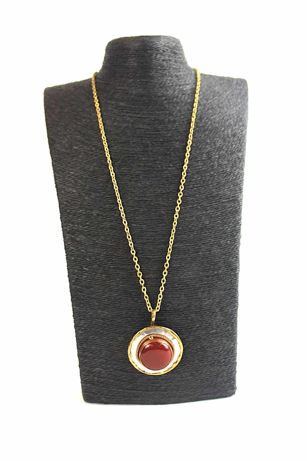 IMG_2357-1.jpg Red Onyx Necklace - Imagen 1