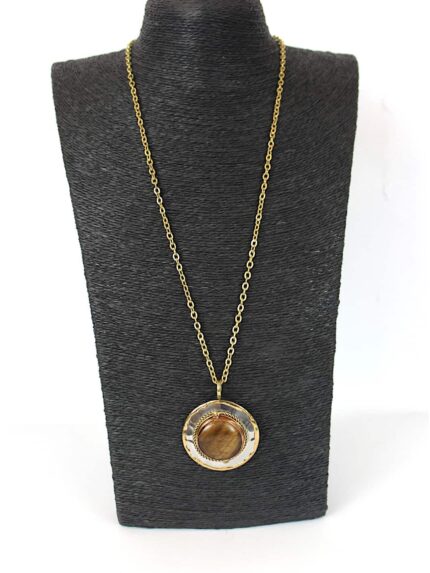 Tiger Eye Necklace - Imagen 4