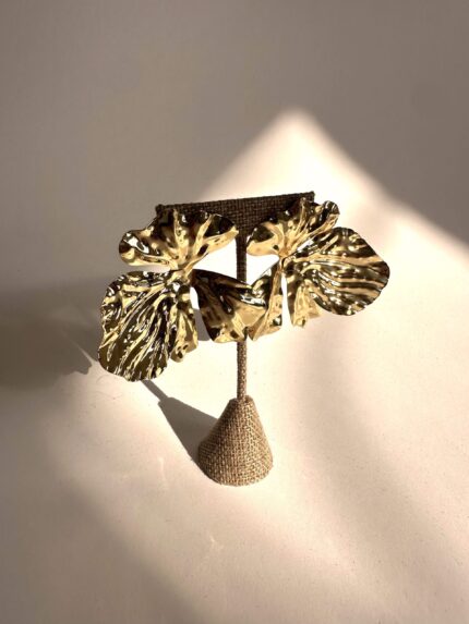 Golden Leave Earring - Imagen 3