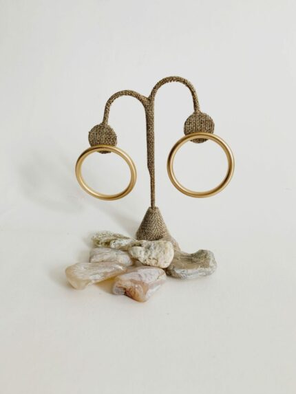 Circle earrings