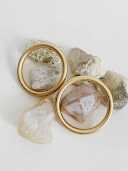 Circle earrings - Imagen 2