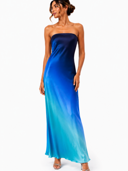 Gradient Color Dress - Imagen 2