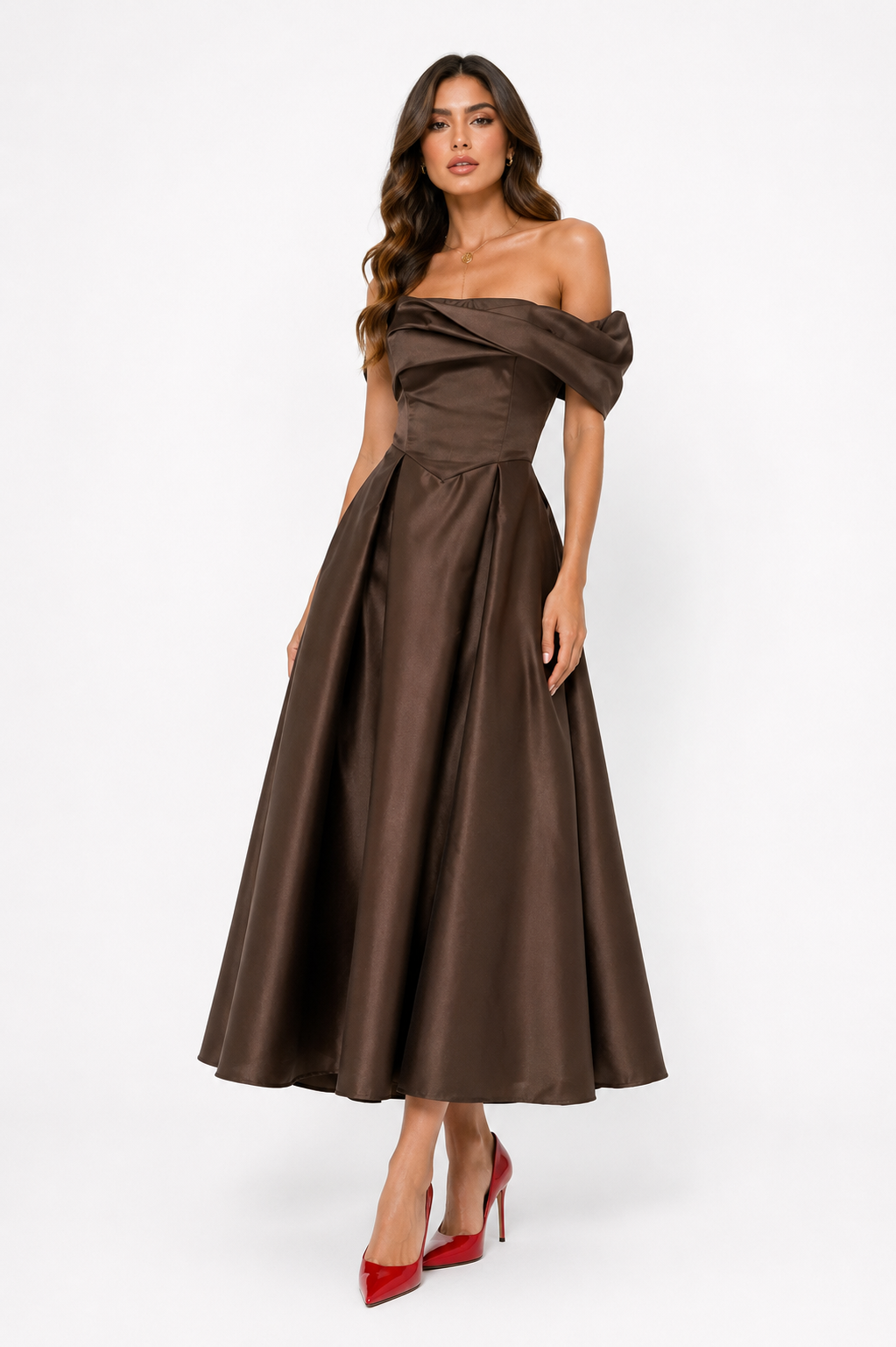 D8B8BDE5-66E8-4EE9-A51E-47494B41A9B3 Chocolate Dress - Imagen 1