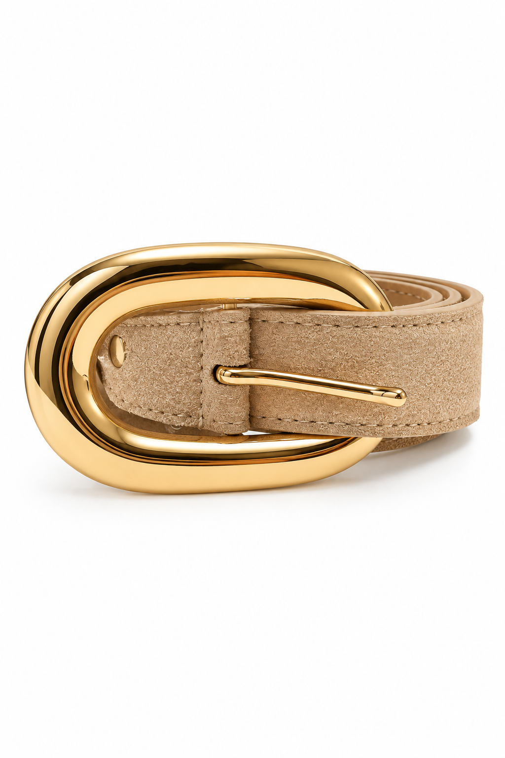 0474734A-2EDF-47E4-A771-FDAA8D5F0756 Golden Buckle Belt - Imagen 1
