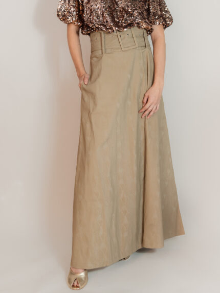 Vegan Leather Skirt - Imagen 2