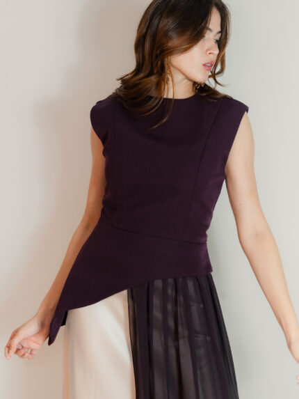 Amethyst Cascade Blouse - Imagen 2