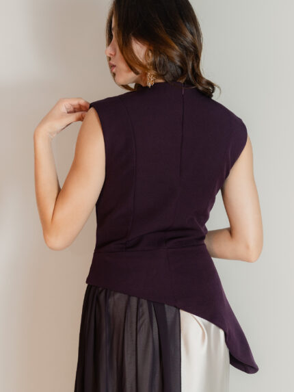 Amethyst Cascade Blouse - Imagen 4