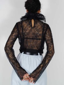 Barroco Lace Blouse - Imagen 4