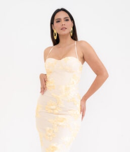Butter Yellow Dress - Imagen 3