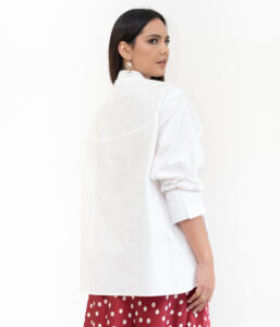 Detailed Oversized Shirt - Imagen 3