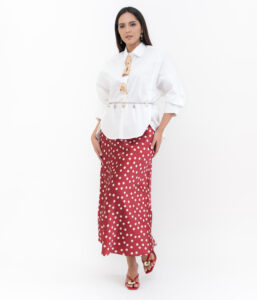 Polka Dots Red Skirt - Imagen 4