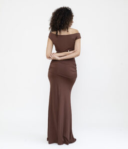 Brown Talisman Dress - Imagen 3