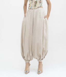 Linen Aladdin Pants - Imagen 4